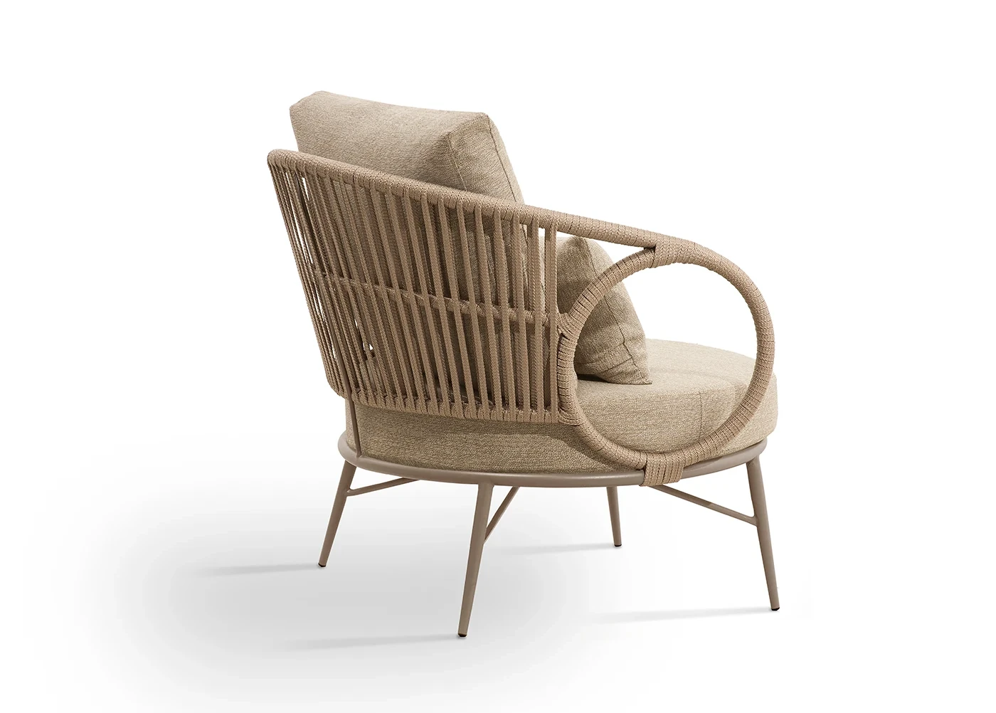 Conjunto Barroco poltrona individual costa